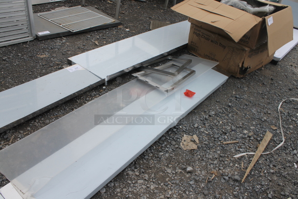 BRAND NEW SCRATCH AND DENT! Regency Stainless Steel Shelf. - Image 3 of 4