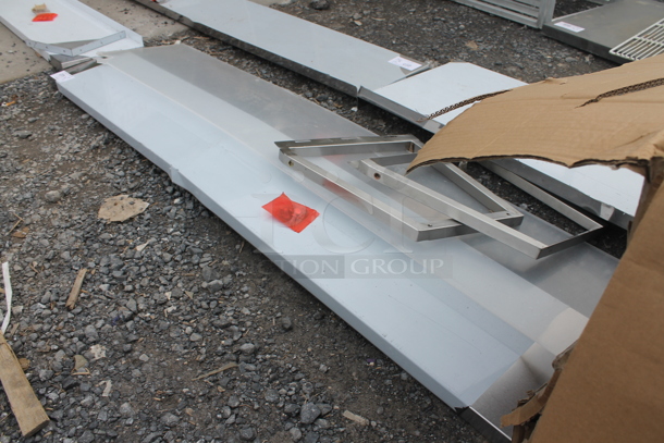 BRAND NEW SCRATCH AND DENT! Regency Stainless Steel Shelf. - Image 4 of 4