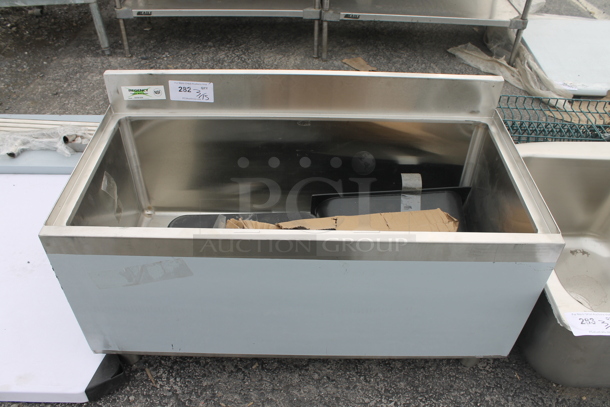 BRAND NEW SCRATCH AND DENT! Regency 600IB1836 Stainless Steel 18" x 36" Underbar Ice Bin - 119 lb. - Image 2 of 4