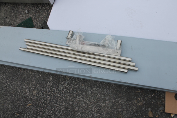 BRAND NEW SCRATCH AND DENT! Stainless Steel 2 Tier Over Shelf. - Image 3 of 4