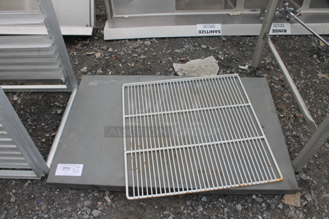 ALL ONE MONEY! Metal Panel and Rack