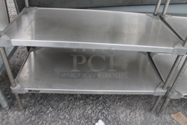 Stainless Steel 3 Tier Shelving Unit. - Image 4 of 4