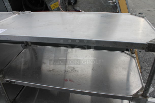 Stainless Steel 3 Tier Shelving Unit. - Image 3 of 4