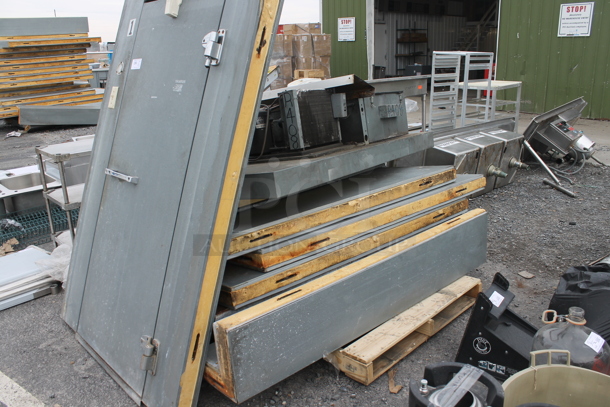 6'x4' Norlake SELF CONTAINED Walk In Freezer Box w/ Copeland KAJB-010E-CAV-800 208-230 Volts, 1 Phase Compressor. Information Provided By The Consignor But Not Verified By PCI Auctions. Picture of the Unit Before Removal Is Included In the Listing. - Image 3 of 9