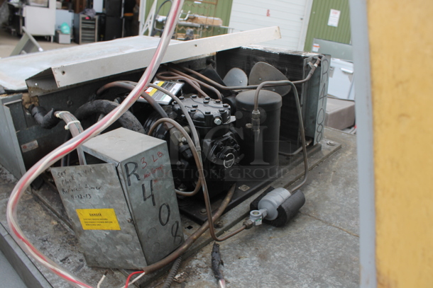 6'x4' Norlake SELF CONTAINED Walk In Freezer Box w/ Copeland KAJB-010E-CAV-800 208-230 Volts, 1 Phase Compressor. Information Provided By The Consignor But Not Verified By PCI Auctions. Picture of the Unit Before Removal Is Included In the Listing. - Image 6 of 9