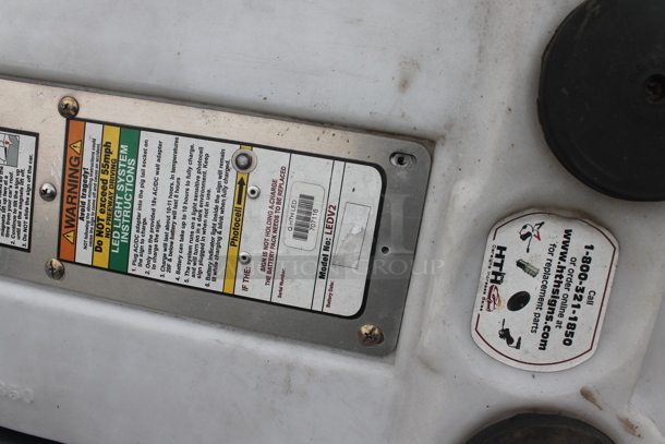3 HTH LEDV2 White Poly Delivery Car Toppers. 3 Times Your Bid! - Image 3 of 3
