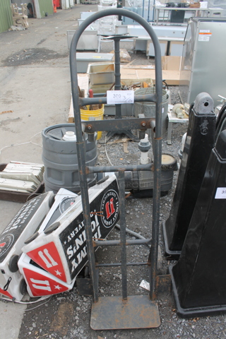 Gray Metal Furniture Dolly.