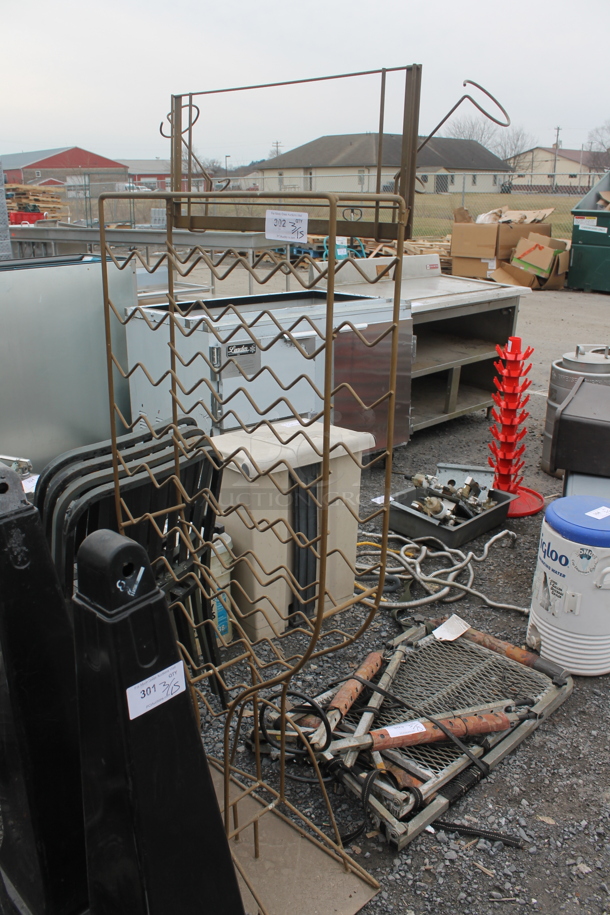 Metal Wine Bottle Rack. - Image 1 of 3