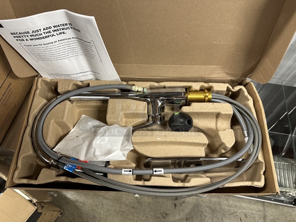 BRAND NEW SCRATCH AND DENT! American Standard 76A7077300002 Colony Pro 1.5 GPM Deck-Mount Single-Hole Kitchen Faucet with Pull-Down Spray Head - Image 5 of 5