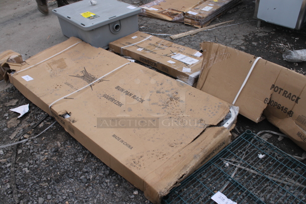 BRAND NEW IN BOX! Regency 600PR125K 12 Pan End Load Bun / Sheet Pan Rack - Unassembled - Image 3 of 5
