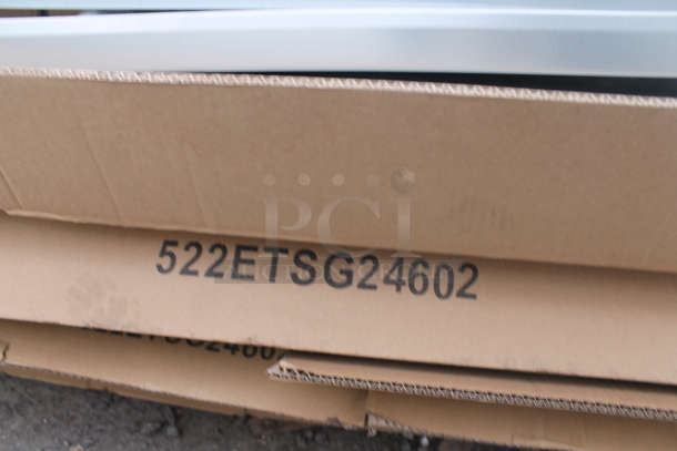5 BRAND NEW IN BOX! Steelton 522ETSG24602 Stainless Steel 24" x 60" 18 Gauge 430 Stainless Steel Work Table with Undershelf and 2" Rear Upturn. 5 Times Your Bid! - Image 5 of 6