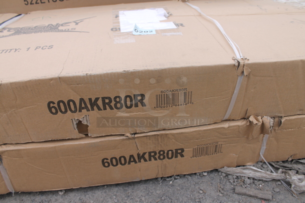 2 BRAND NEW SCRATCH AND DENT! Regency 600AKR80R 8 Keg Aluminum Keg Rack - 20" x 80" x 76". 2 Times Your Bid! - Image 3 of 4