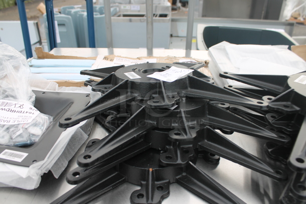 8 BRAND NEW SCRATCH AND DENT! Lancaster Table & Seating 164TS1800 18" Cast Iron Table Base Spider. 8 Times Your Bid! - Image 4 of 5