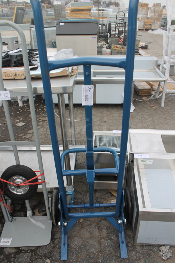 BRAND NEW SCRATCH AND DENT! Blue Metal Furniture Dolly - Image 3 of 4