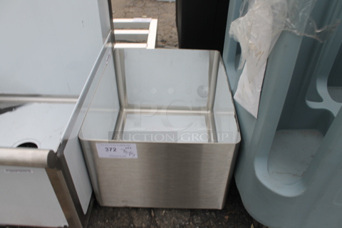 BRAND NEW SCRATCH AND DENT! Stainless Steel Single Bay Drop In Sink