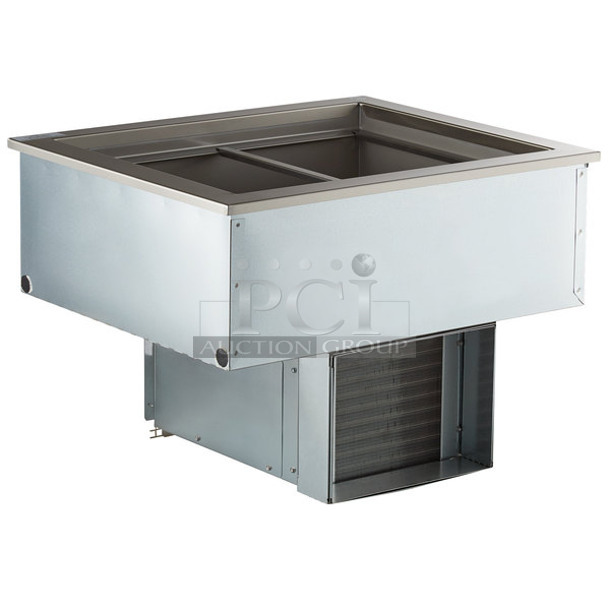 BRAND NEW! 2017 Delfield N8130B Stainless Steel Commercial Cold Pan Drop In. 115 Volts, 1 Phase. Tested and Working! - Image 1 of 8