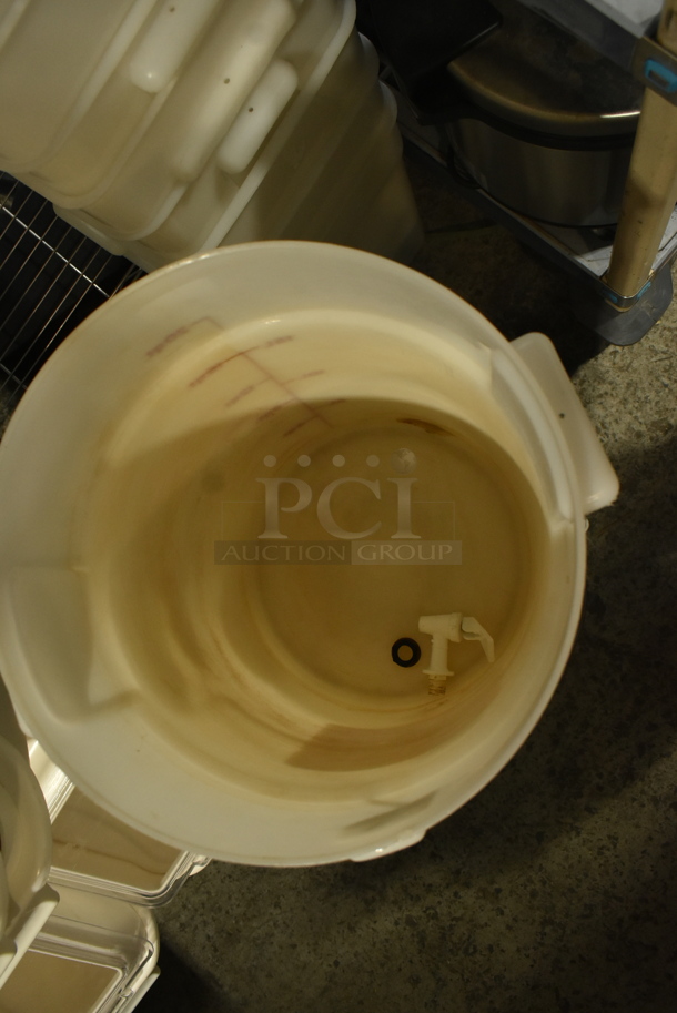ALL ONE MONEY! Lot of 6 Toddy Poly Bins for Cold Brew Coffee System. - Image 2 of 6