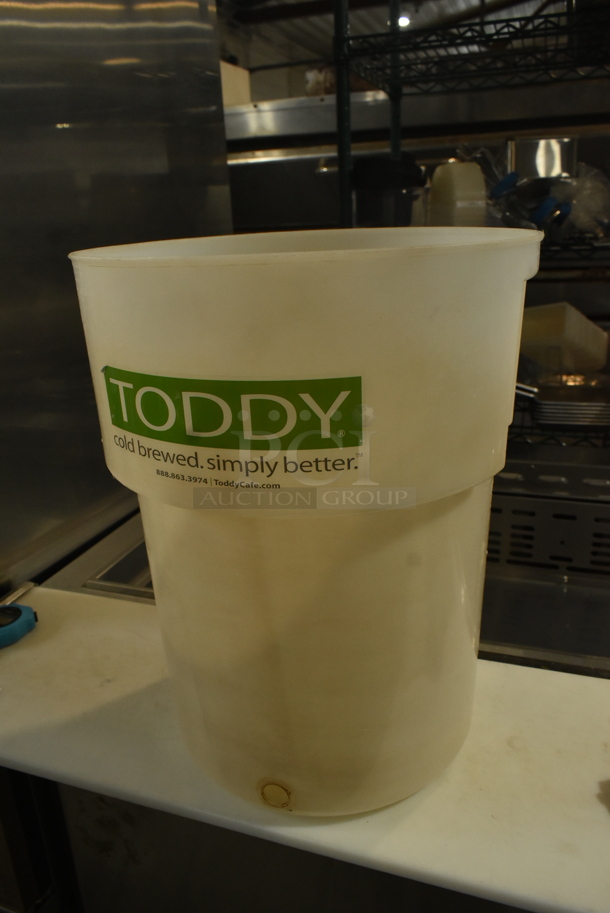 ALL ONE MONEY! Lot of 6 Toddy Poly Bins for Cold Brew Coffee System. - Image 4 of 6