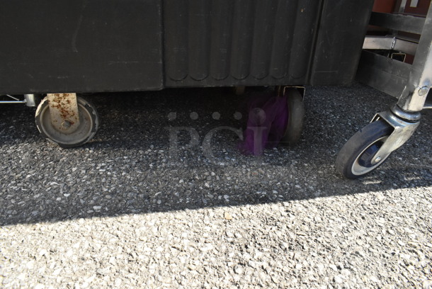 Poly Portable Ice Bin on Commercial Casters.  - Image 3 of 4