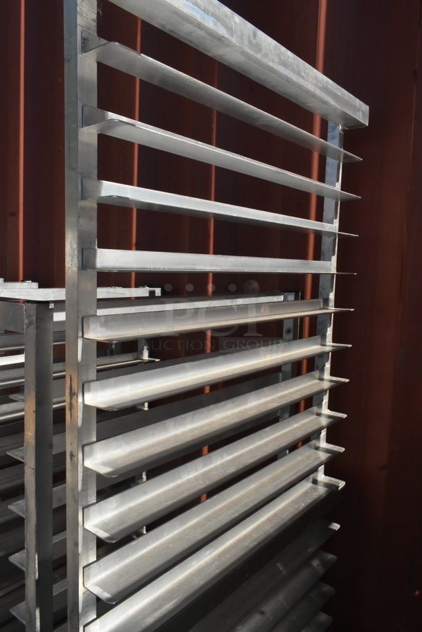Metal Commercial Pan Transport Rack on Commercial Casters - Image 2 of 3