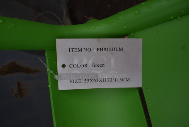 147 BRAND NEW! BFM Seating PH812BLM Green Bar Height Chairs. 147 Times Your Bid! - Image 9 of 11