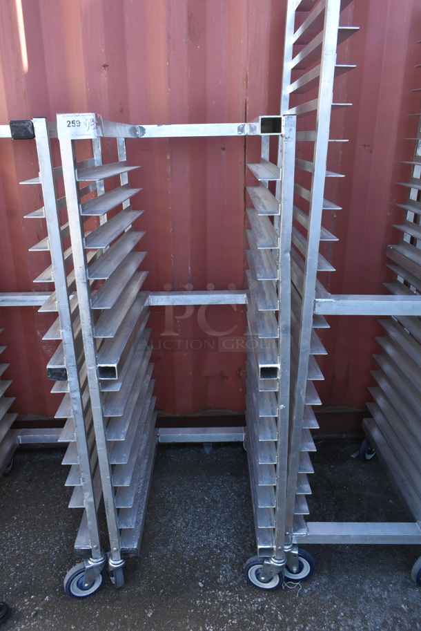 Metal Commercial Pan Transport Rack on Commercial Casters - Image 1 of 3