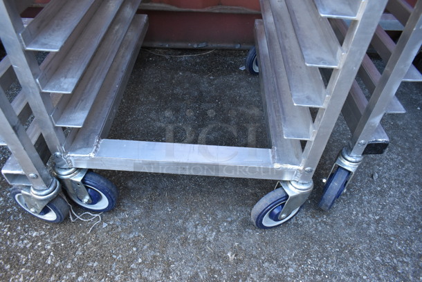 Metal Commercial Pan Transport Rack on Commercial Casters - Image 3 of 3