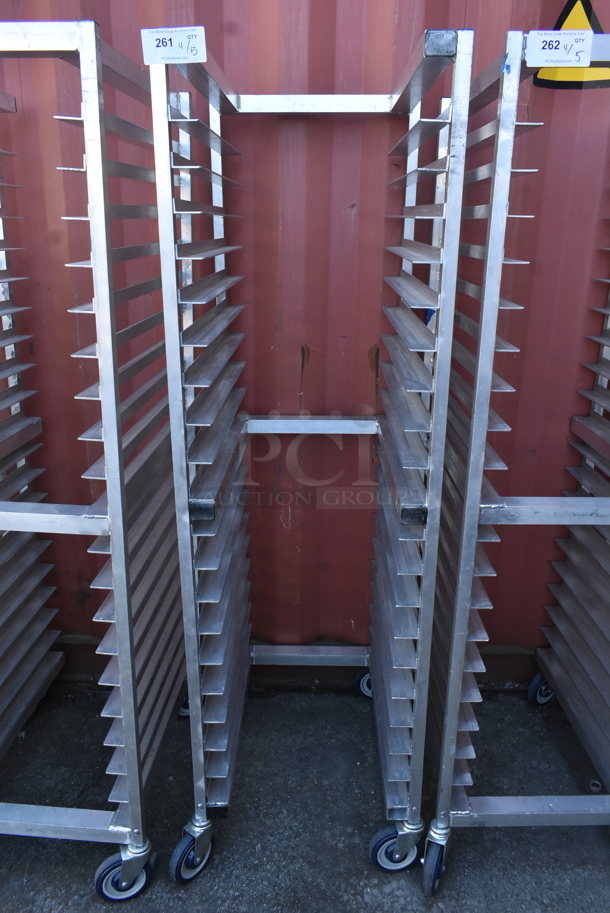 Metal Commercial Pan Transport Rack on Commercial Casters - Image 1 of 2