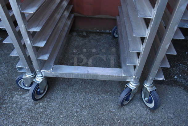 Metal Commercial Pan Transport Rack on Commercial Casters - Image 3 of 3