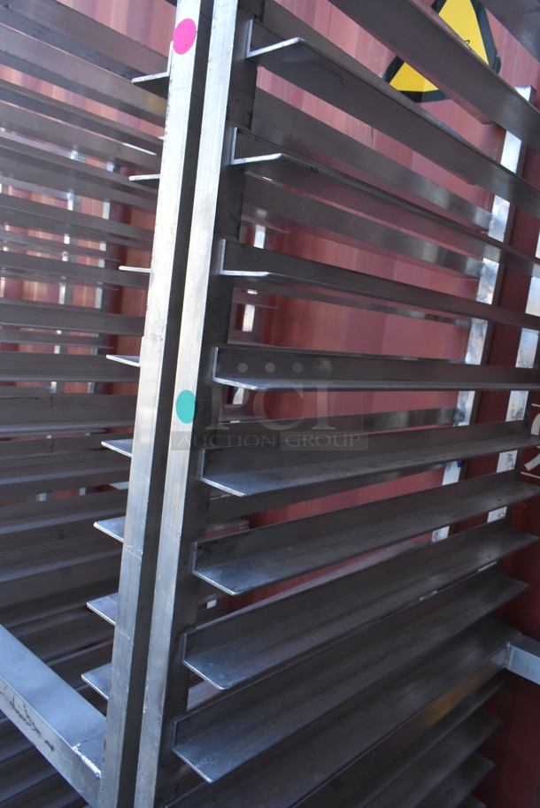 Metal Commercial Pan Transport Rack on Commercial Casters - Image 2 of 3