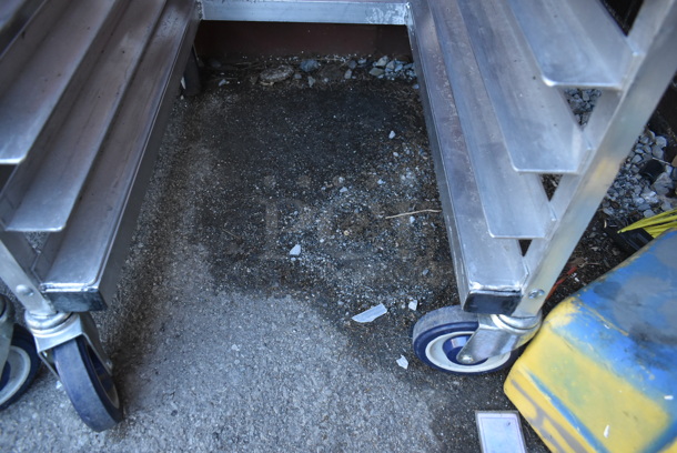 Metal Commercial Pan Transport Rack on Commercial Casters - Image 3 of 3