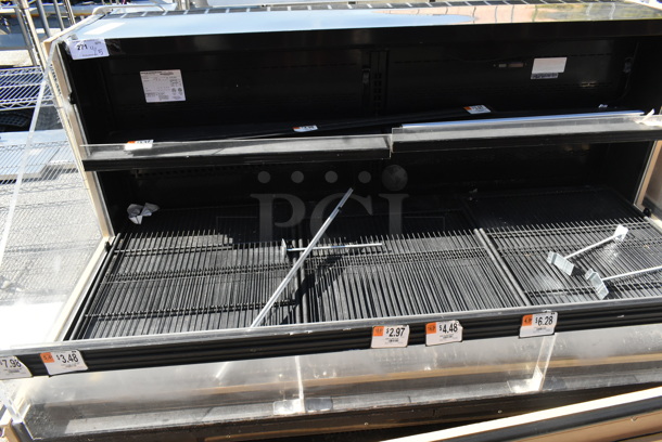 Hussmann Q3-SS-6S Metal Commercial Open Grab N Go Merchandiser. 120/208-240 Volts, 1 Phase.  - Image 2 of 6