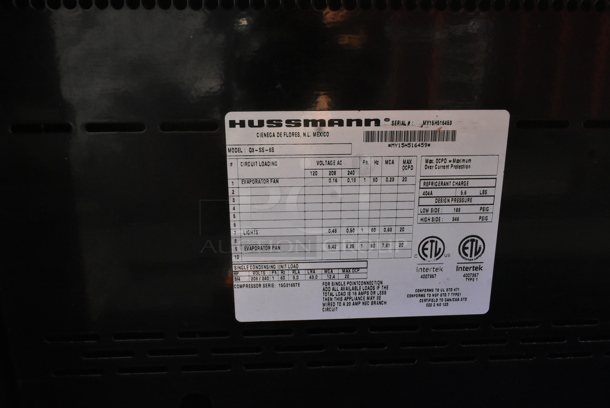 Hussmann Q3-SS-6S Metal Commercial Open Grab N Go Merchandiser. 120/208-240 Volts, 1 Phase.  - Image 4 of 6