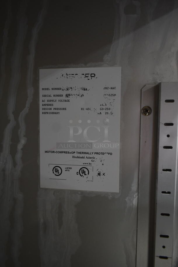 Hoshizaki FH2-AAC Stainless Steel Commercial 2 Door Reach In Freezer. 115 Volts, 1 Phase. Tested and Does Not Power On - Image 8 of 8