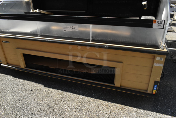 Hussmann Q3-SS-6S Metal Commercial Open Grab N Go Merchandiser. 120/208-240 Volts, 1 Phase.  - Image 3 of 4