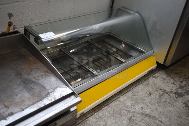 Eurogrill CW-3 Stainless Steel Commercial Countertop Heated Display Case Merchandiser. 208 Volts, 1 Phase.  - Image 3 of 8