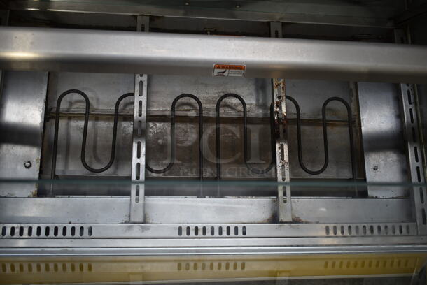 Eurogrill CW-3 Stainless Steel Commercial Countertop Heated Display Case Merchandiser. 208 Volts, 1 Phase.  - Image 5 of 8