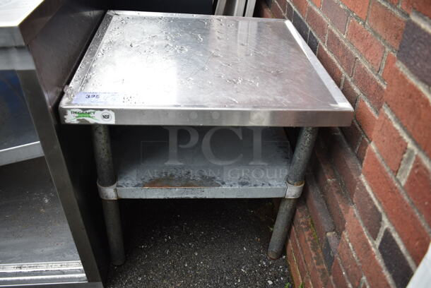 Regency Stainless Steel Commercial Equipment Stand w/ Metal Under Shelf.  - Image 1 of 4