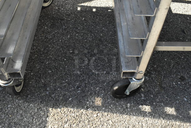 Metal Commercial Pan Transport Rack on Commercial Casters - Image 3 of 3