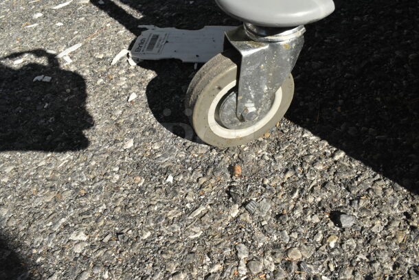 Stainless Steel 3 Tier Cart on Commercial Casters.  - Image 5 of 5
