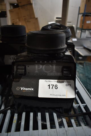 2019 Vita-Mix VM0100 Metal Countertop Blender Base w/ Pitcher Lid. 120 Volts, 1 Phase. Tested and Working!