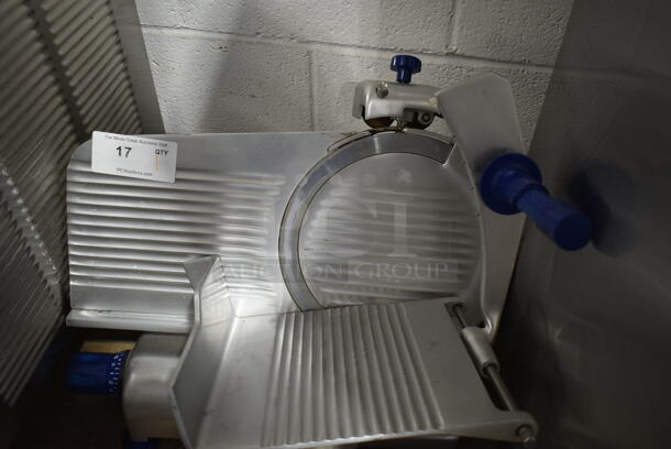 Globe SCR12 Stainless Steel Commercial Countertop Meat Slicer w/ Blade Sharpener. 115 Volts, 1 Phase. Tested and Working! - Image 3 of 4