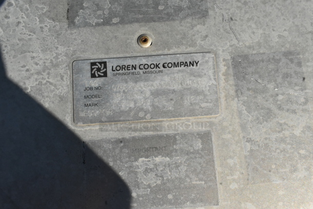 Loren Cook 180 ACRUB Metal Commercial Rooftop Mushroom Exhaust Fan.  - Image 3 of 5