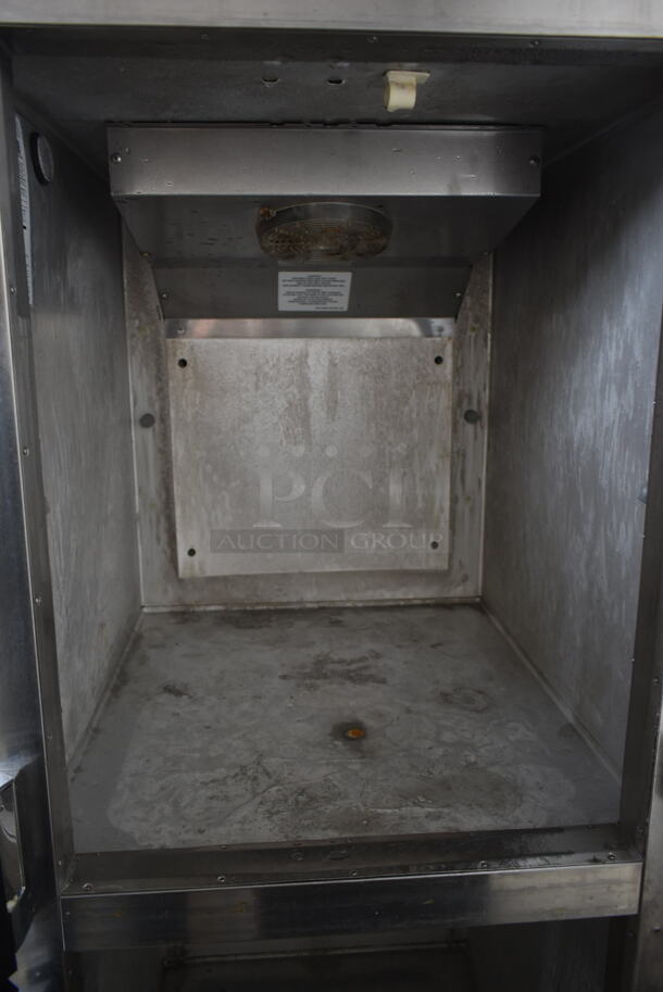 2017 Traulsen ADT132WUT-HHS Stainless Steel Commercial 2 Half Size Door Reach In Dual Temp Cooler Freezer. 115 Volts, 1 Phase. Tested and Working! - Image 5 of 7