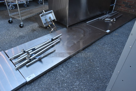 Stainless Steel Tabletop w/ Legs.