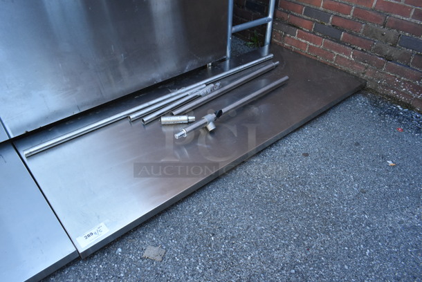 Stainless Steel Tabletop w/ Legs. - Image 1 of 2