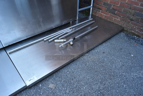 Stainless Steel Tabletop w/ Legs.
