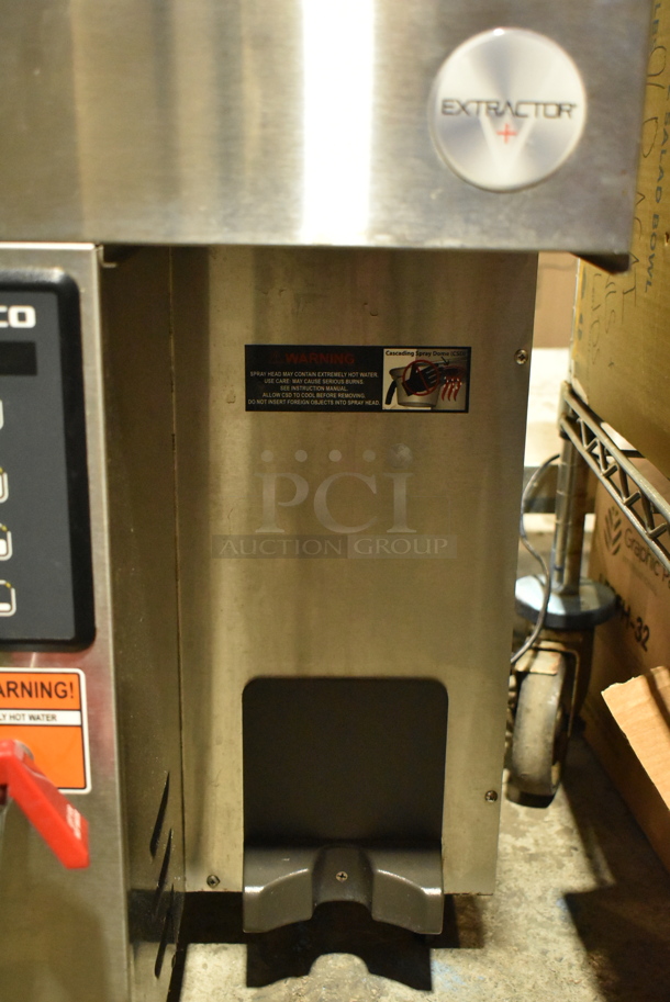 Fetco CBS-1131-XV Stainless Steel Commercial Countertop Coffee Machine w/ Hot Water Dispenser and Metal Brew Baskets. 100-120 Volts, 1 Phase. - Image 4 of 7
