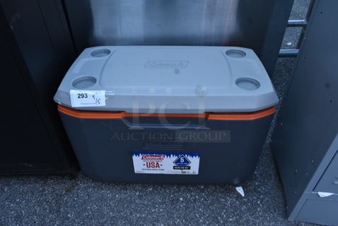 Coleman Gray Poly Portable Cooler. 