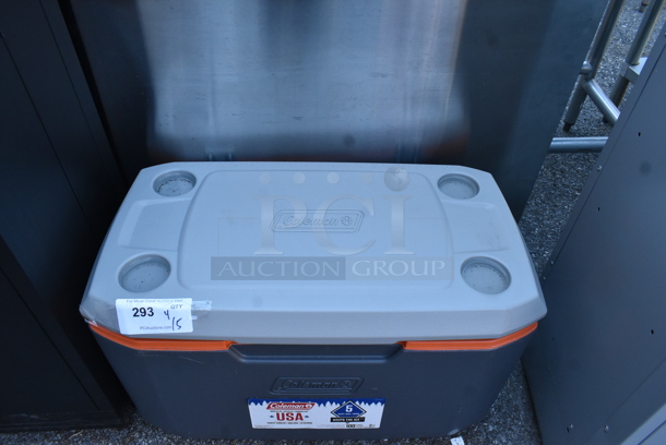 Coleman Gray Poly Portable Cooler.  - Image 2 of 4